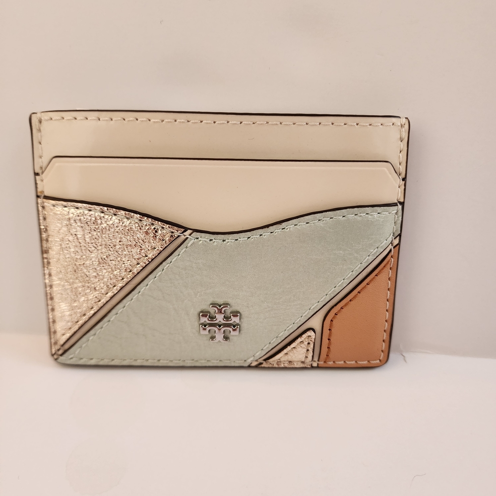 Tory Burch Colorblock Card Holder - Picture 3 of 8